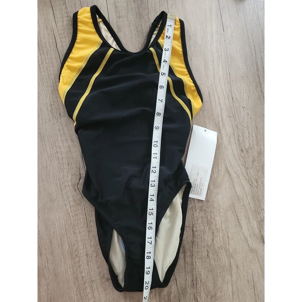 NWT The Finals Ultra Splice Super V-Back competition swimsuit Youth 26 Women XXS